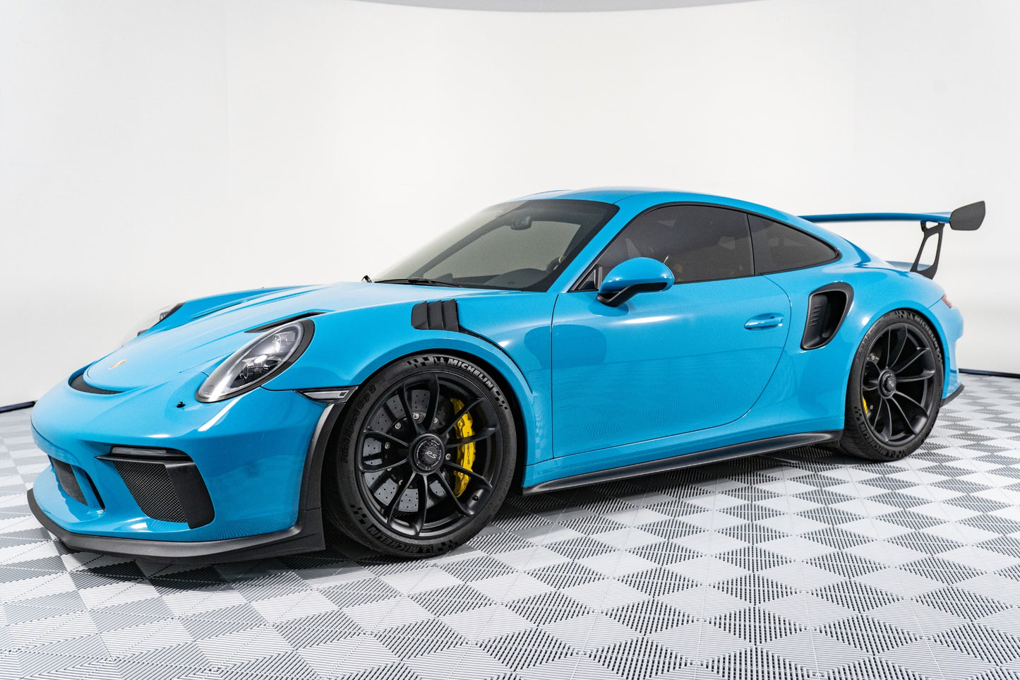 Super Gloss Miami Blue Vinyl Wrap