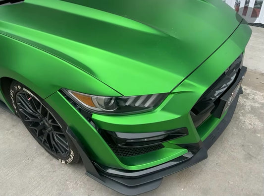 Matte Chrome Flame Green