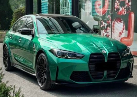 BMW Isle of Man Green Vinyl Wrap