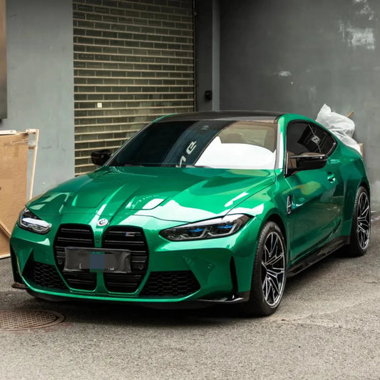 BMW Isle of Man Green Vinyl Wrap