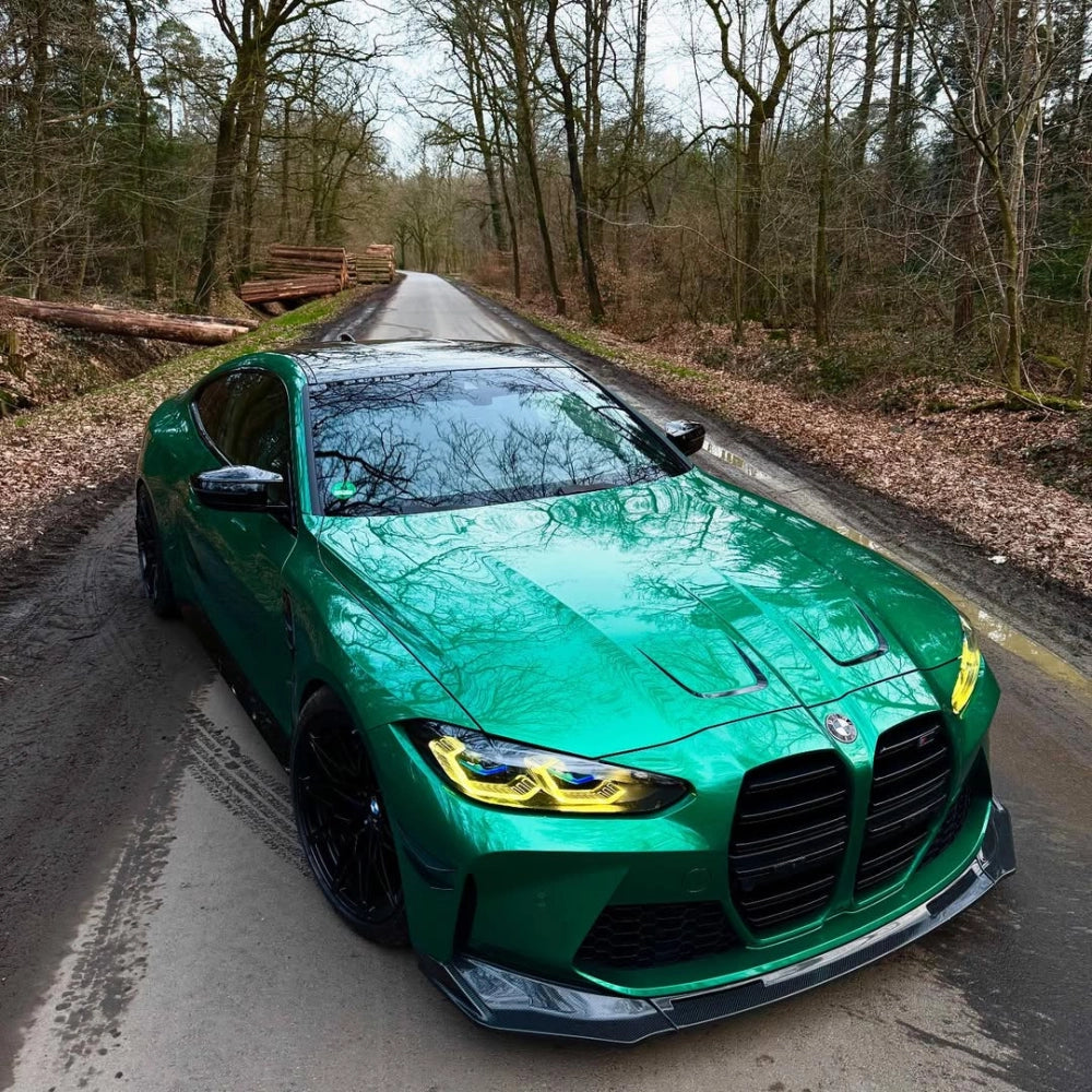 BMW Isle of Man Green Vinyl Wrap