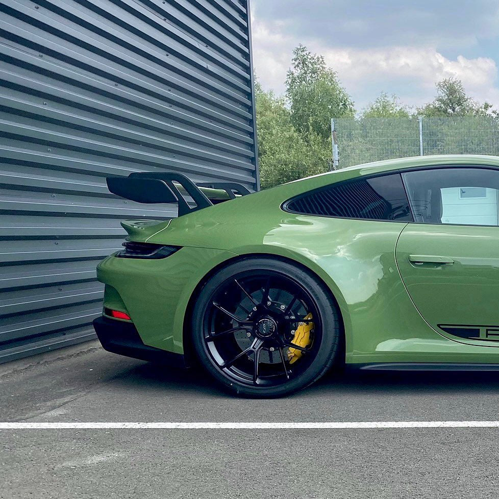 Super Gloss Porsche Racing Green Vinyl Wrap