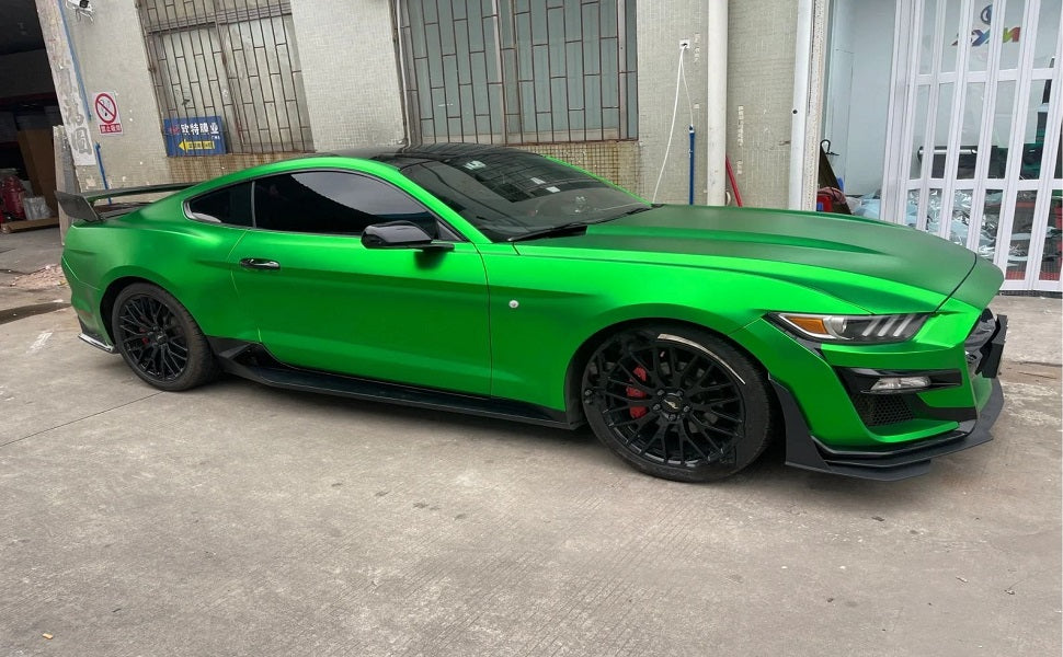 Matte Chrome Flame Green