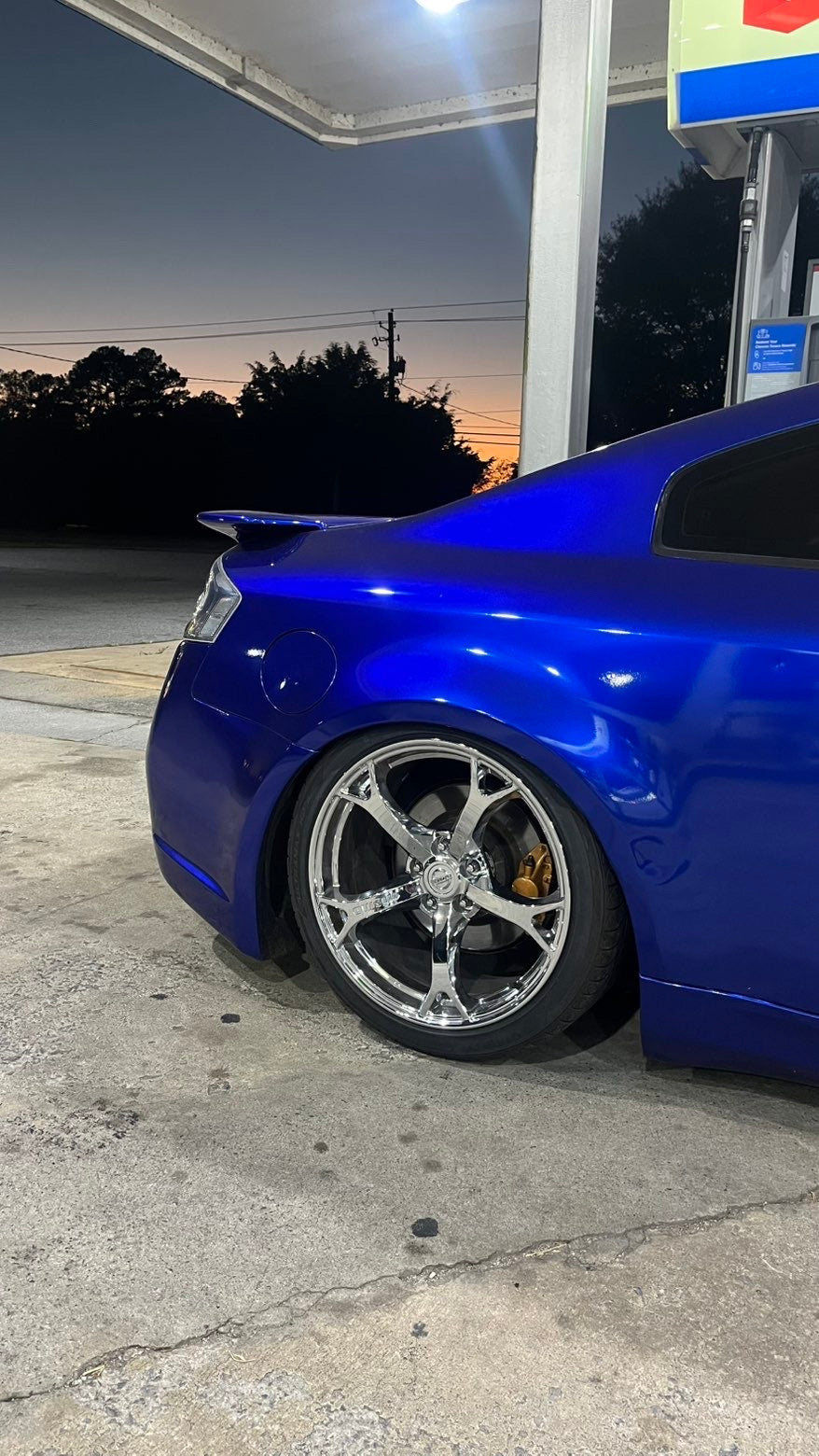 Metallic Blueberry Vinyl Wrap