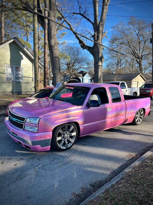 Rainbow Laser Pink